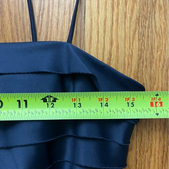 Cocktail Dress Navy Blue Bandage Style Spaghetti Straps JS Collections Size 8 - Picture 10 of 10